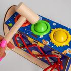 Стучалка бизиборд «Ракета» - фото 24367325