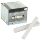 Мелки для рисования «Гамма», белые, 100 штук, мягкие, квадратная форма, картонная коробка - Фото 1