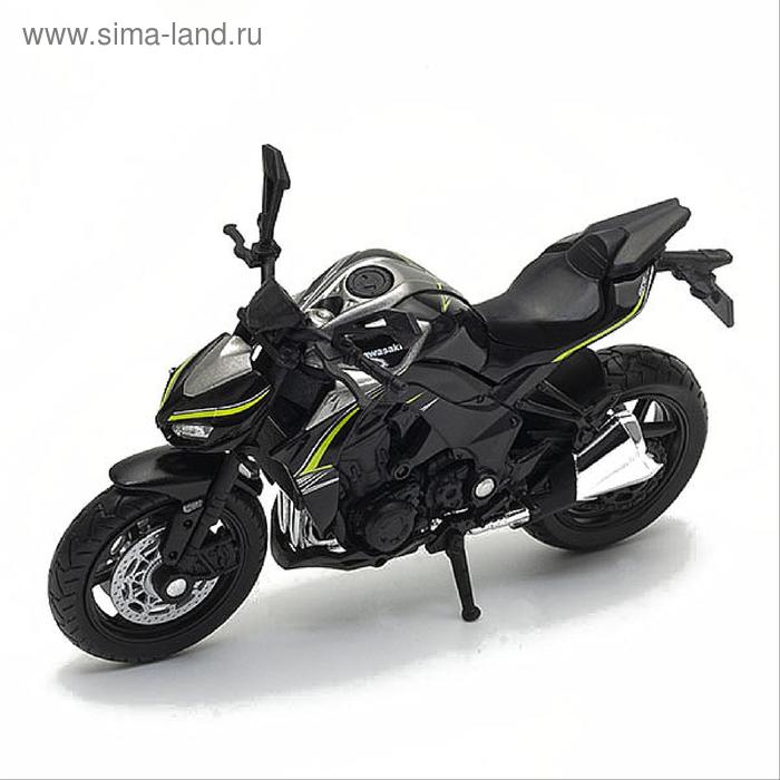 Модель мотоцикла Kawasaki Ninja 1000R 1:18 - Фото 1