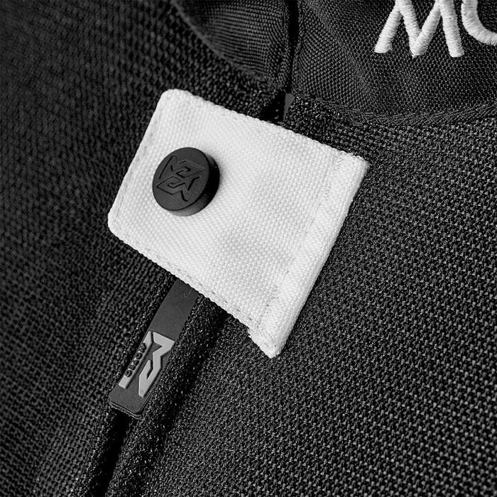 Куртка текстильная мужская REBEL, сетчатая, размер S, чёрная, белая - фото 1908575363