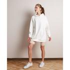 Худи женское MINAKU: Casual Collection цвет экрю, р-р 46-48 - Фото 4