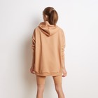 Худи женское MINAKU: Casual Collection цвет кирпичный, р-р 42-44 - Фото 3