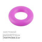 Эспандер кистевой Fortius, 5 кг, цвет фиолетовый - Фото 1