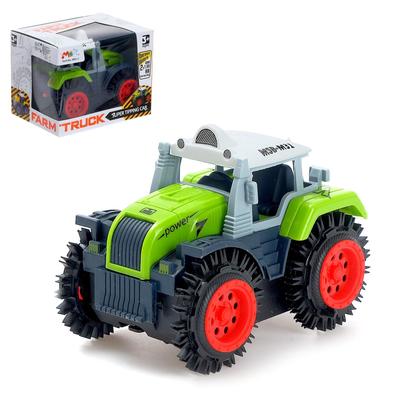 Трактор-перевёртыш «Хозяин фермы», работает от батареек, МИКС