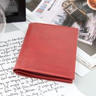 Обложка для автодокументов и паспорта, флотер, 5 карманов для карт, цвет красный - Фото 1