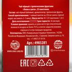 Чай чёрный «Тепла и уюта»: с ароматом тропические фрукты, 25 п - Фото 5