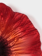 Блюдо сервировочное «Маки», d=21 см, стекло, красное - Фото 3