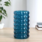 Ваза «Скандик», 1.4 л, 20×11 см, стекло, синяя - Фото 2