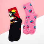 Набор женских носков "Art" 2 пары, р. 36-39 (23-25 см) - Фото 2