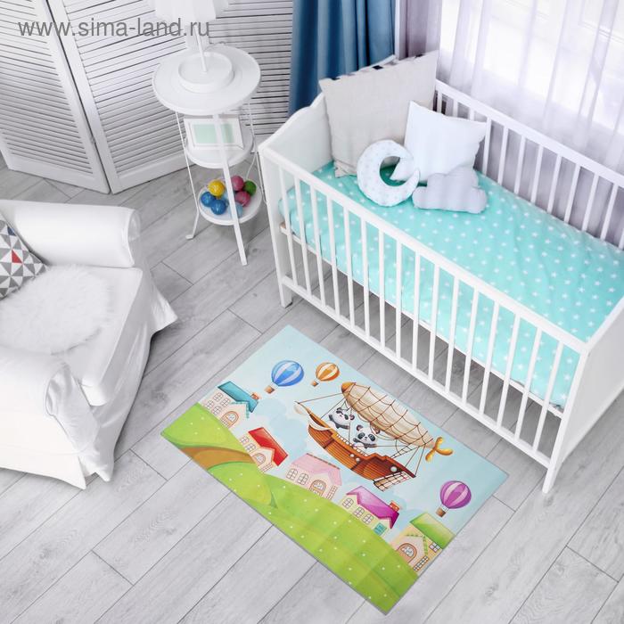 Ковёр детский Этель «Путешествие» 80×120 см, 700 г/м² - Фото 1