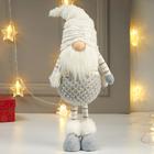 Кукла интерьерная текстильная «Дедушка нарядный в белом колпаке», 48×11×17 см - Фото 1