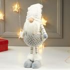 Кукла интерьерная текстильная «Дедушка нарядный в белом колпаке», 48×11×17 см - Фото 5