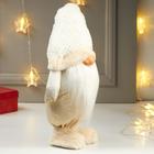 Кукла интерьерная "Дедушка в золотистых штанах, в белом колпаке" 57х15х21 см - Фото 2