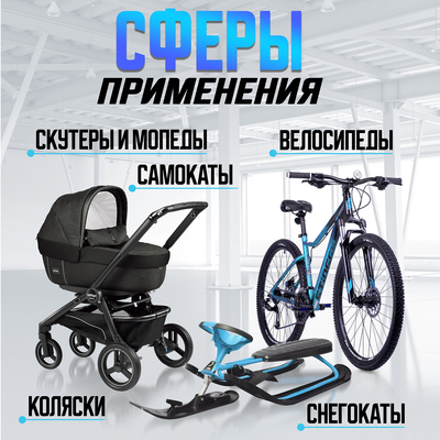 Замок навесной велосипедный LOCKLAND, 6×650 мм, перфорированный ключ, синий