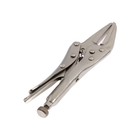 Зажим ручной ТУНДРА, удлиненный плоский захват, с фиксатором, 160 мм - Фото 4