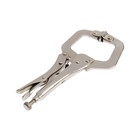 Зажим ручной ТУНДРА, точечный захват, подвижные губки, с фиксатором, 150 мм - Фото 4