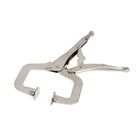 Зажим ручной ТУНДРА, точечный захват, подвижные губки, с фиксатором, 275 мм - Фото 1