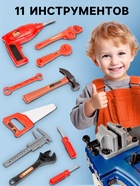 Игровой модуль в чемодане «Умелец Я», 69 элементов, со звуковыми эффектами, работает от батареек - Фото 4