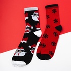 Носки мужские новогодние KAFTAN Xmas chill, 2 пары, размер 41-44 (27-29 см) - Фото 3