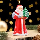 Свеча декоративная "Дед Мороз сам ёлку принёс" микс, 12,5 см - Фото 1