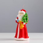 Свеча декоративная "Дед Мороз сам ёлку принёс" микс, 12,5 см - Фото 4