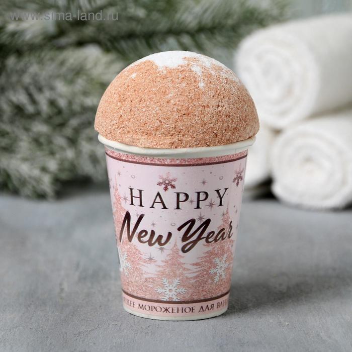 Набор Happy New Year: соль мелкого помола, бомбочка для ванн - Фото 1