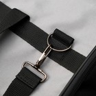 Сумка - переноска для животных "Лонги", 41 х 24 х 30 см, серая - фото 45542951