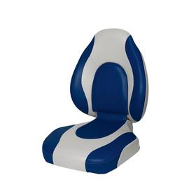 Кресло складное мягкое Skipper SK75160GB, пластик, габариты мм: 470*406*610, сине-серое