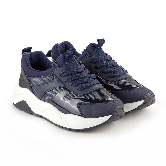 Кроссовки женские, цвет синий, размер 36 - Фото 1