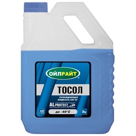 Тосол OILRIGHT А-40, 3 кг 3969851