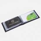 Визитница, 18 карт, TEXTURA, цвет чёрный - Фото 2