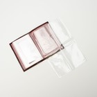 Обложка для автодокументов TEXTURA, цвет бордовый - Фото 4