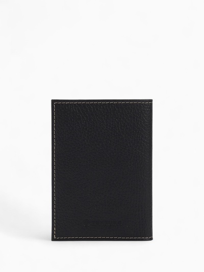 Обложка для автодокументов TEXTURA, цвет чёрный