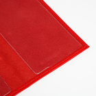 Обложка для паспорта TEXTURA, цвет красный - фото 8023387