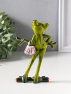 Фигурка полистоун лак «Лягушка Фифа», 15×5.5×10 см - Фото 3