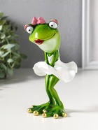 Фигурка полистоун лак «Лягушка Монро», 16.5×8.2×9.5 см - Фото 4