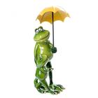 Сувенир полистоун лак "Лягуха с сыном под зонтом" 22,5х9х11 см - Фото 5