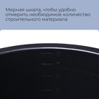 Ведро строительное, 8 л, резинопластик - Фото 4