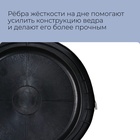 Ведро строительное, 8 л, резинопластик - Фото 5