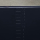 Ведро строительное, 16 л, резинопластик, квадратное с носиком - Фото 12