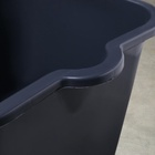 Ведро строительное, 16 л, резинопластик, квадратное с носиком - Фото 15