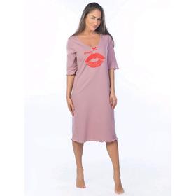Ночная сорочка Gentl, размер 44, цвет розовый