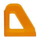 Лоток для бумаг вертикальный "Фаворит", тонированный оранжевый, манго - фото 24722875