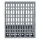 Лоток для бумаг LINE, А4, сборный, вертикальный, 3 отделения, серый 619413 - фото 7479163