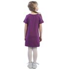 Платье детское July girls, рост 122 см, цвет фиолетовый - Фото 4