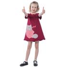 Платье детское, рост 110 см, цвет бордовый - Фото 3
