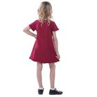 Платье детское, рост 110 см, цвет бордовый - Фото 5