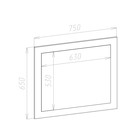 Спальный гарнитур «Клик Мебель. Бася», комплект 7 предметов, цвет белый - Фото 11