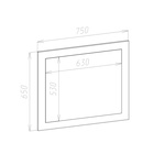 Спальный гарнитур «Аура», комплект 7 предметов, цвет белый - Фото 12