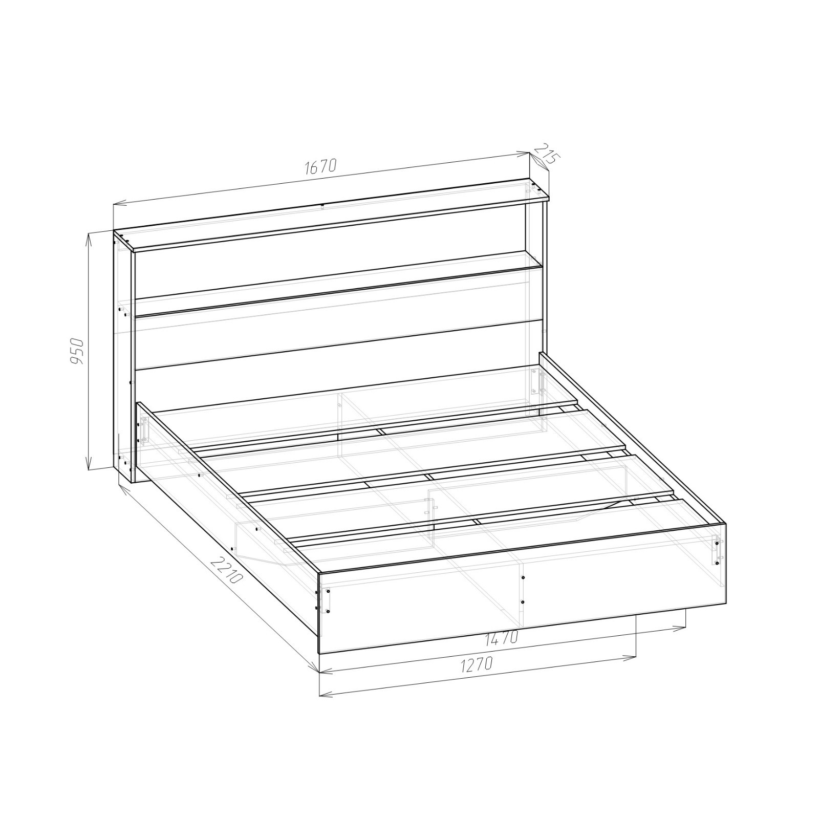Собрать кровать бася с прикроватным блоком фото Original-Mebel.ru